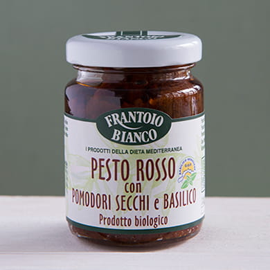 pesto rosso biologico